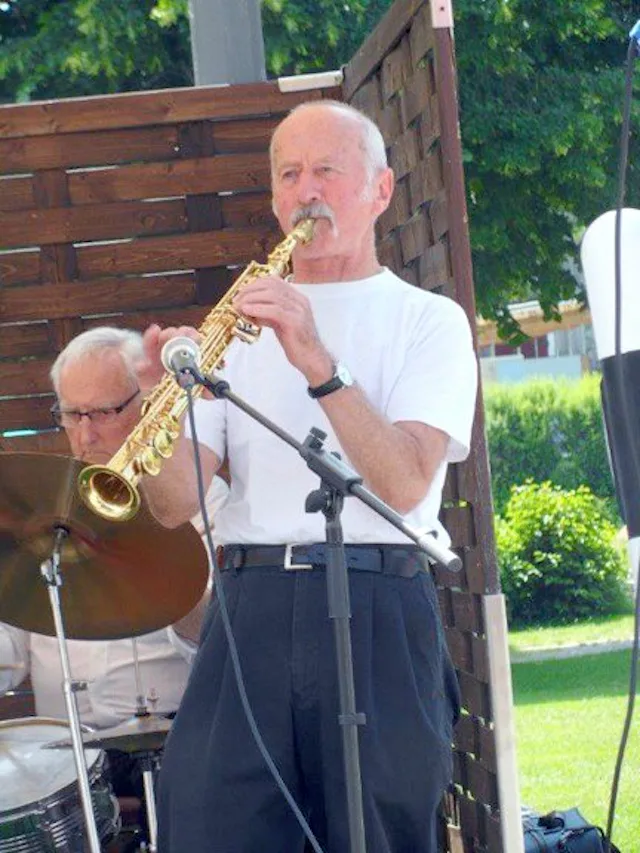 Er nutzte die Coronakrise dazu, die B-Klarinette richtig kennenzulernen.