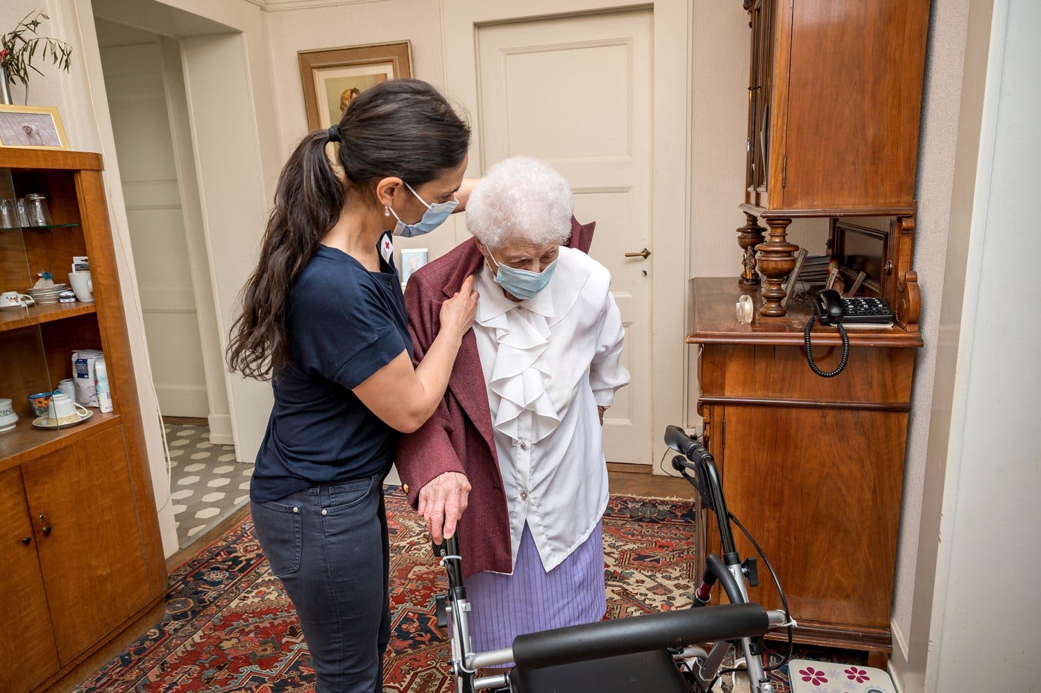 Dank Schutzkonzept und Corona-Impfung sind nun wieder Besuche möglich.
