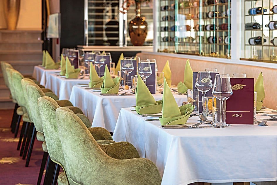 An Bord von Excellence ist die Luft virenfrei und so sauber und rein wie im Hochgebirge.