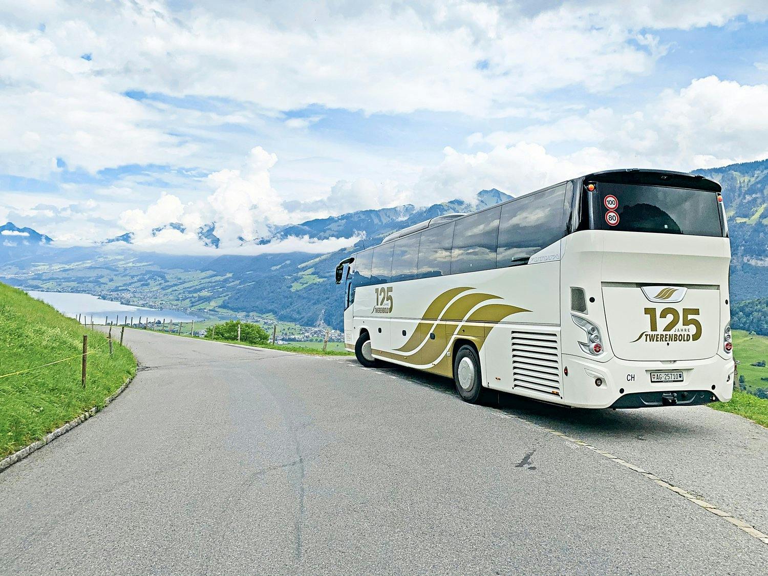Die Reisebusse wurden mit Pure Air Technology nachgerüstet.