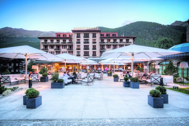 Im Besitz der legendären Zermatter Burgergemeinde: Das Luxushotel Zermatterhof.