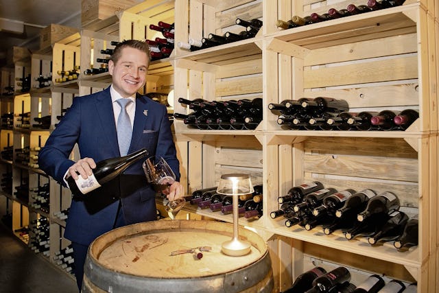 Sommelier Peter Zimmermann