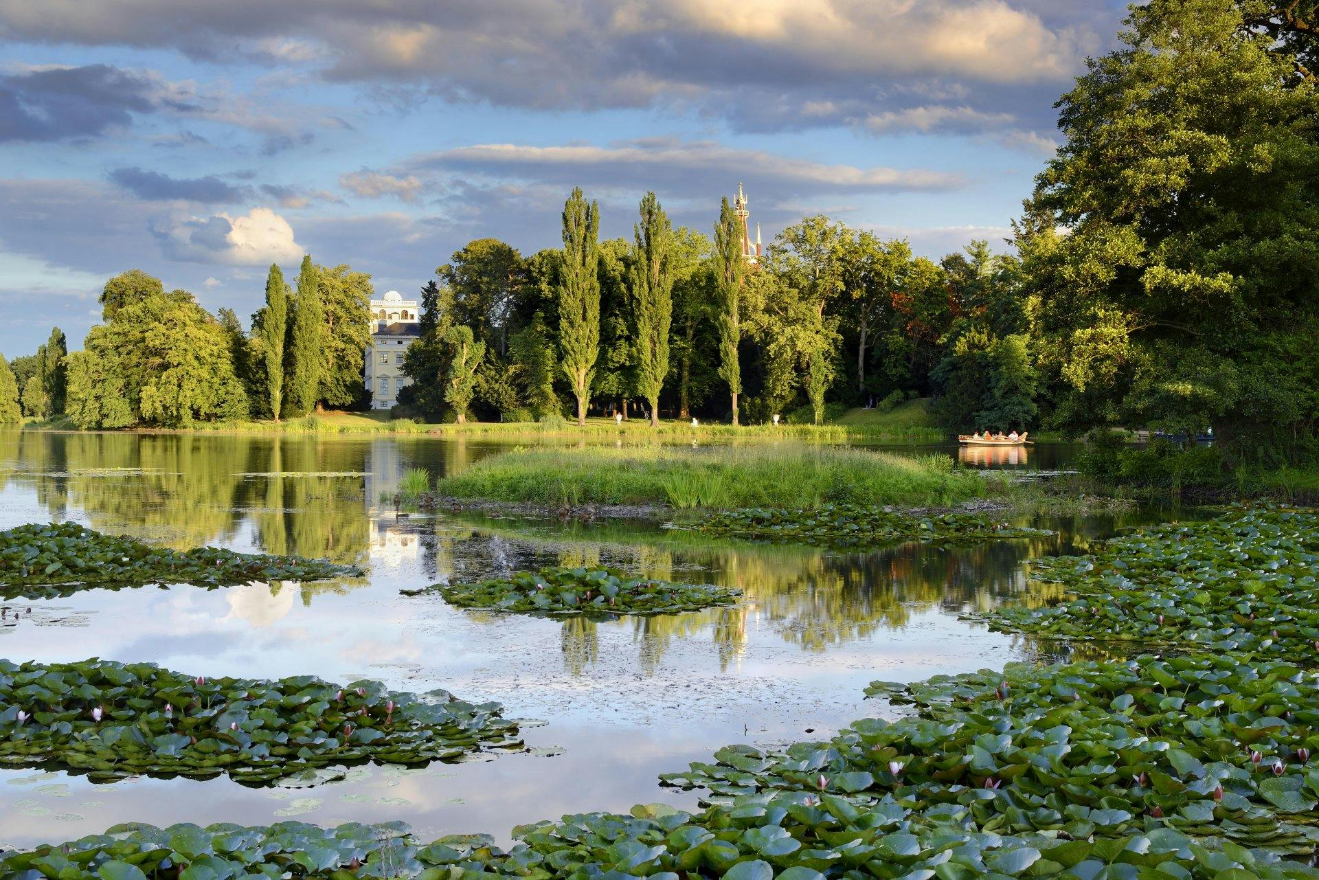See im Park des Dessau-Wörlitzer Gartenreichs.