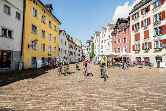 Auch Chur, die älteste Stadt der Schweiz, ist Teil der Route.