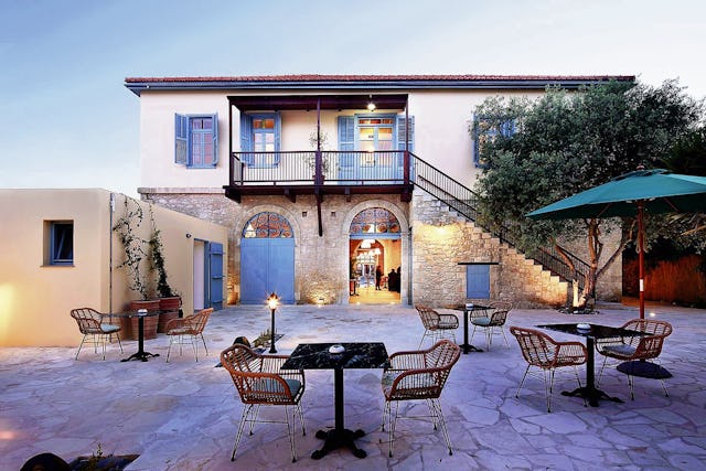 Boutique-Hotels statt All-Inclusive-Anlagen: wie hier auf Zypern das Hotel Polis 1907.