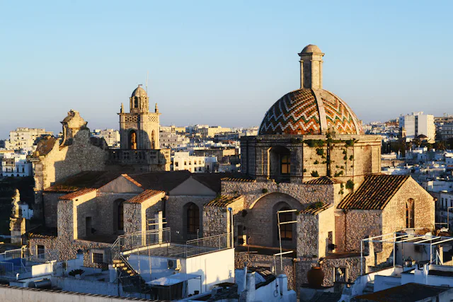 Die malerische Stadt Ostuni.