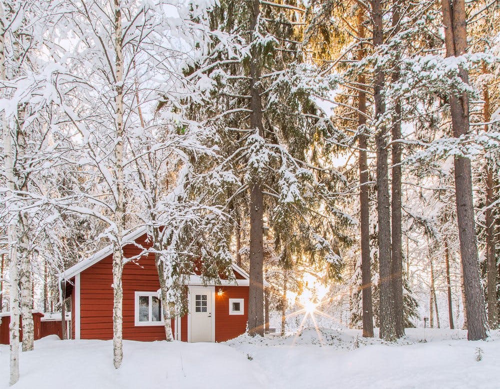 Luxus von Abgeschiedenheit, die Logger's Lodge in Schwedisch Lappland