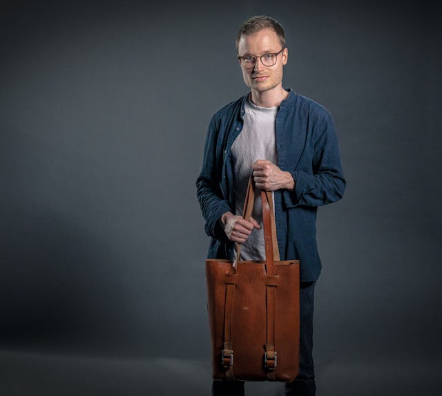 Produktdesigner Benjamin Bichsel hat eine Faszination für nachhaltige Materialien.