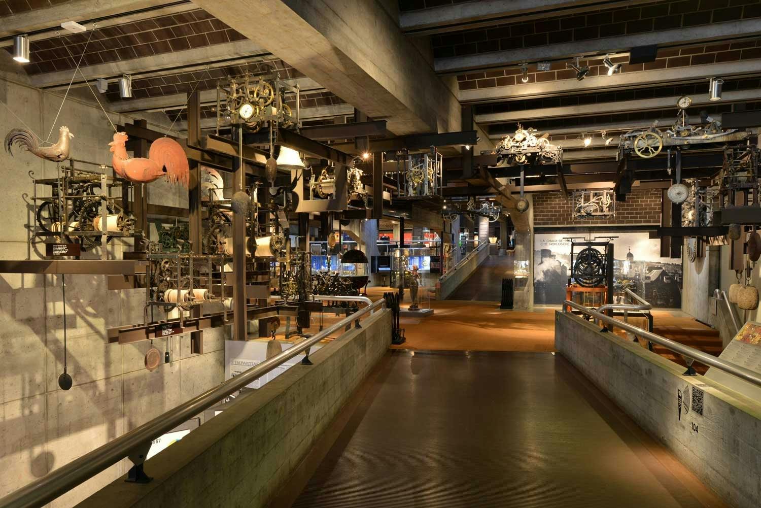 Das architektonische und museografische Konzept des Internationalen Uhrenmuseums ist einzigartig.