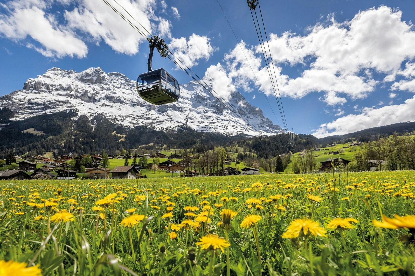 Der neue Eiger-Express ist die modernste 3S-Seilbahn der Welt.