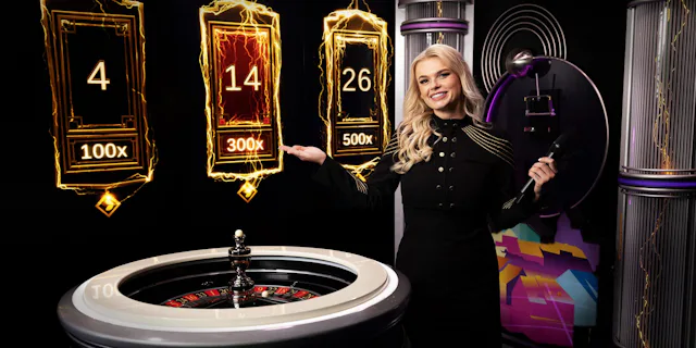 Gewinnt in Online-Casinos immer mehr an Beliebtheit: Lightning-Roulette.