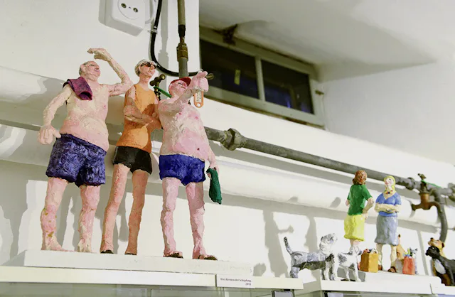 In den letzten Jahren kreierte Yvan Pestalozzi auch zahlreiche kleinere Objekte und Figuren.