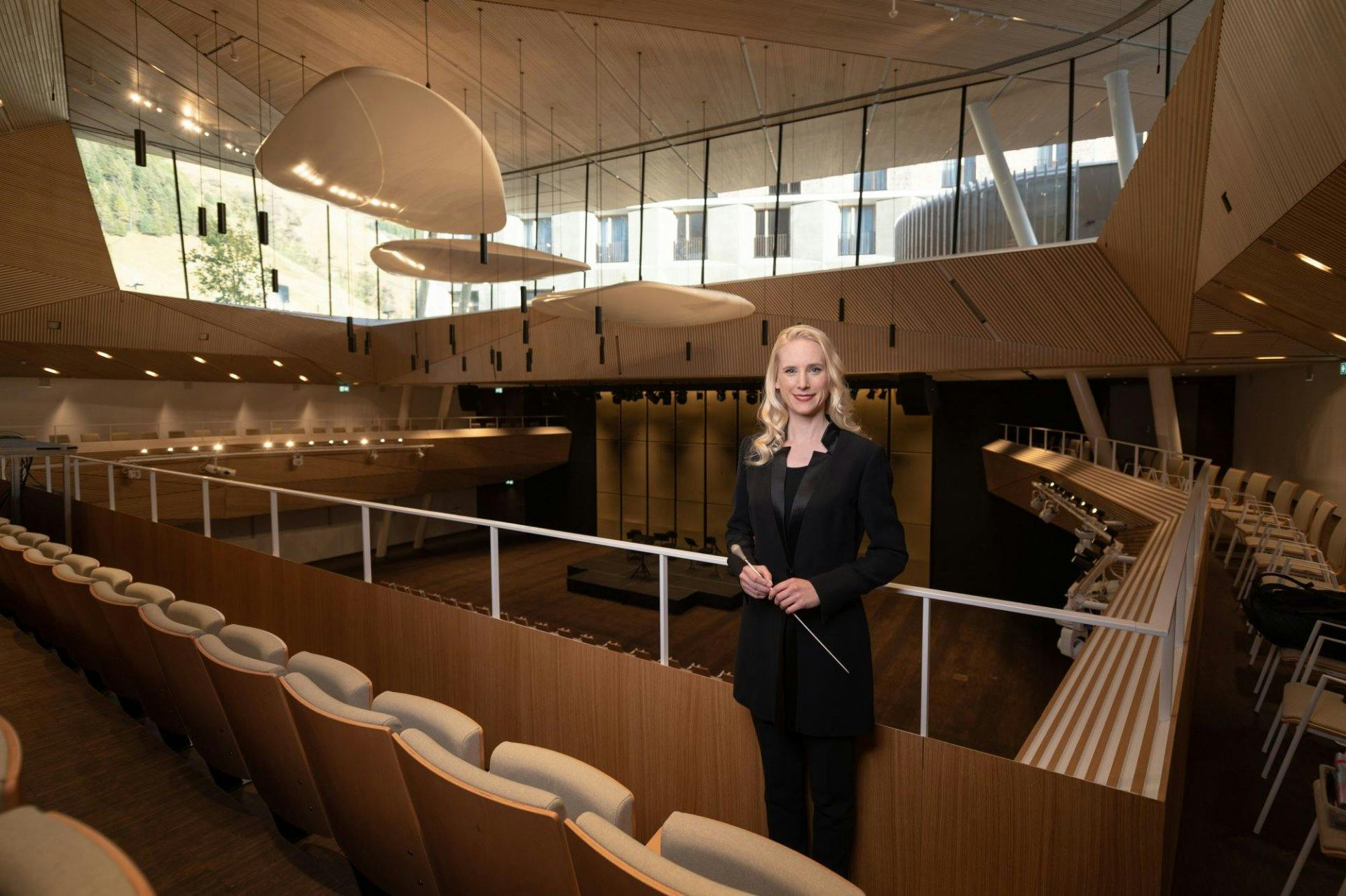 Seit diesem Jahr ist Lena-Lisa Wüstendörfer Intendantin von ANDERMATT MUSIC.