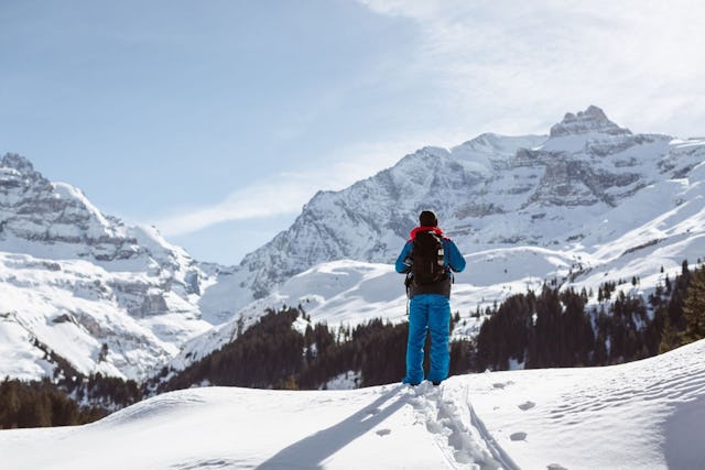 Winterwandern im Kiental: Unendliche Weiten und beinahe unberührte Natur.