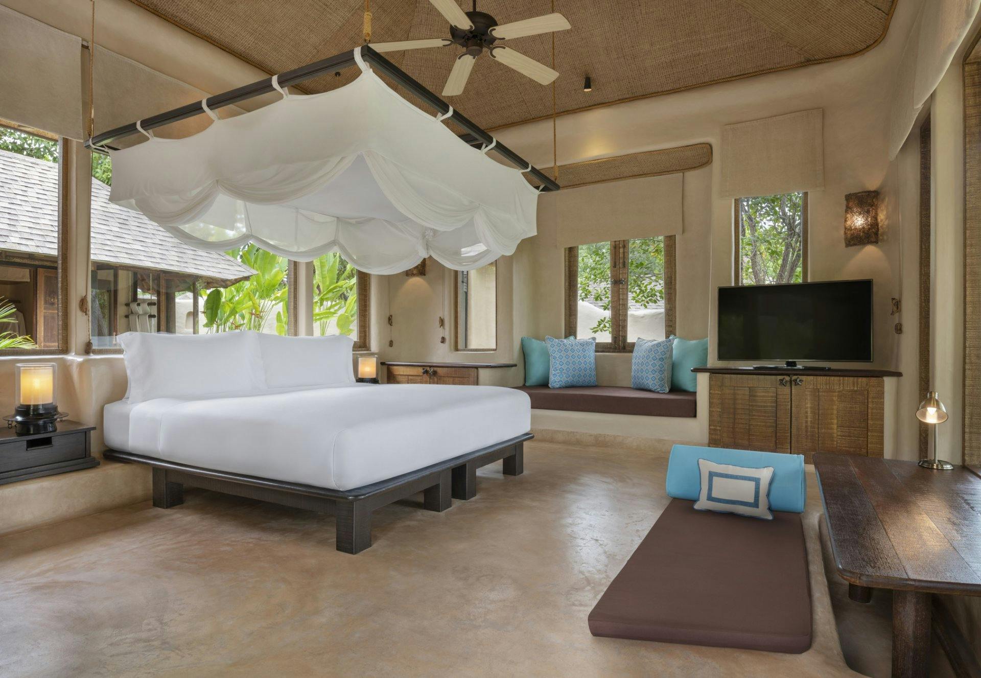 Das idyllische Boutique-Hotel bietet viele Rückzugsmöglichkeiten und Privatsphäre.